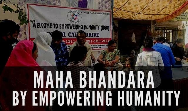 Maha Bhandara Food Distribution Drive Empowering Humanity